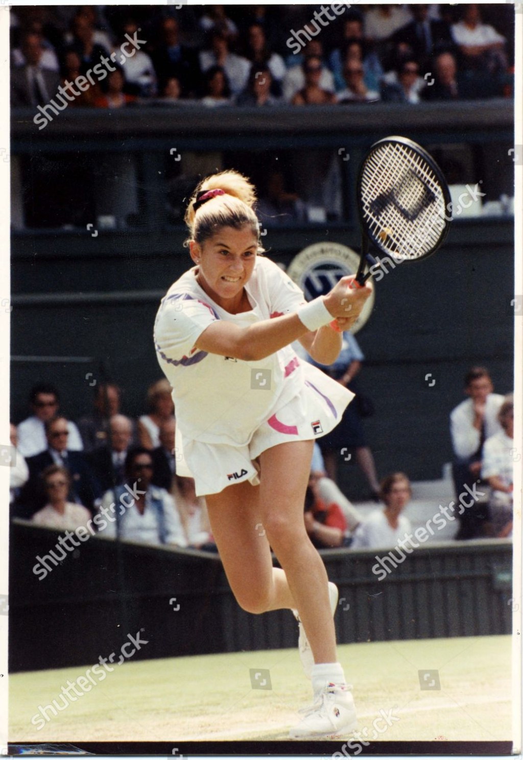 1990 tennis star monica - Monica Seles Tennis Player  Stars Editorial Stock Photo